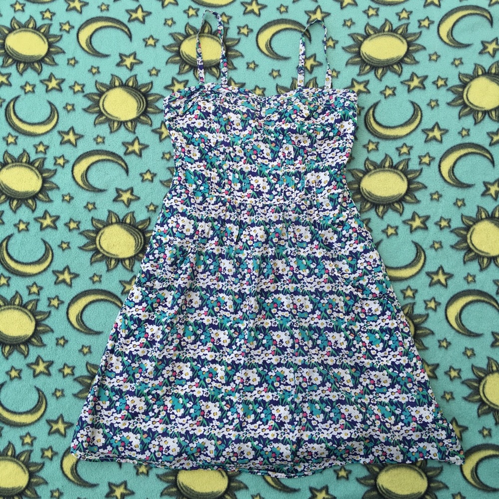 Floral dress with pockets, American Eagle, size 6